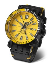 Vostok Europe Energia Rocket Automatikuhr 575C719-LSG Lederband 48 mm