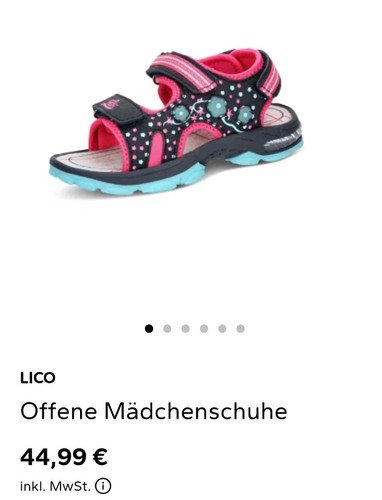 Lico blinky sandalen mädchen - lico,