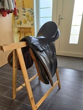 Sattel Siegfried Stübben VS schwarz/braun - gut erhalten