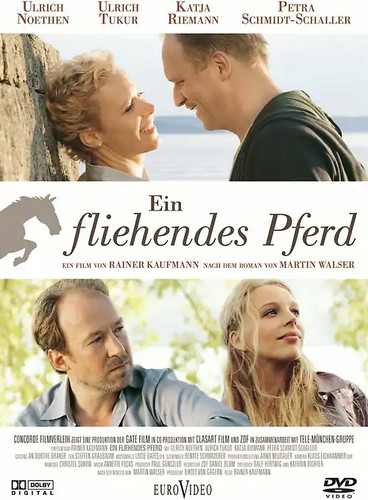 Ein fliehendes pferd - fliehendes,