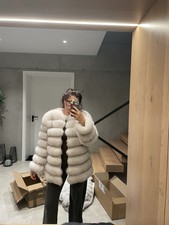 Echtpelz Fuchspelz Weste