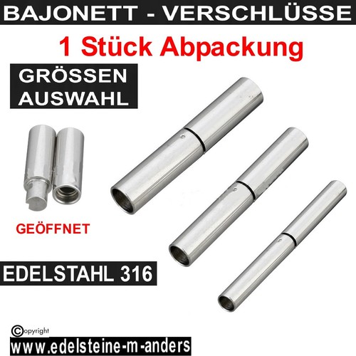 Bajonettverschluß schmuck - bajonettverschluß,