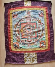Thangka Tibet Nepal Swastika Asiatika Buddhismus Meditation alt antik