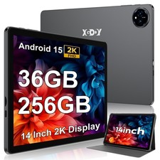 Tablet Neuest Q17S 14 Zoll Android 15 5G WiFi Dual SIM Face ID 256GB 8000mAh