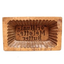 Buttermodel Holz braun