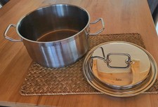 Silit Kochtopf Edelstahl mit Deckel ca. 5 Liter  