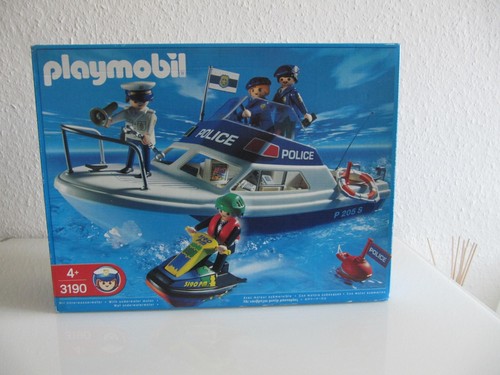 Playmobil polizeiboot mit - playmobil®,