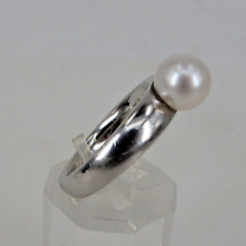 Fossil: Damenring mit Perle Edelstahl (107356)