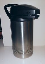 EMSA Thermoskanne Isolierkanne PRESIDENT Pumpkanne Getränkespender 3L Edelstahl