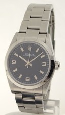 ROLEX OYSTER PERPETUAL - REF. 67480 IN STAHL - MEDIUM - INKL. ORIG. ZERTIFIKAT