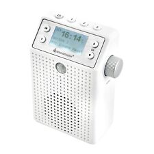 Soundmaster DAB60WE Steckdosenradio Badradio Bewegungsmelder DAB+ Bluetooth Akku