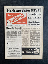 01.12.1957 Hertha BSC - Union