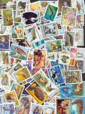 100 verschiedene briefmarken - 100,
