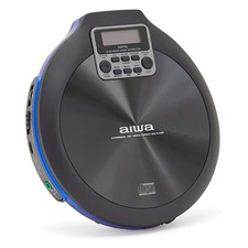 AIWA PCD-810BL tragbarer CD-Player Walkman MP3 Anti-Shock 120 s Resume LCD Blau