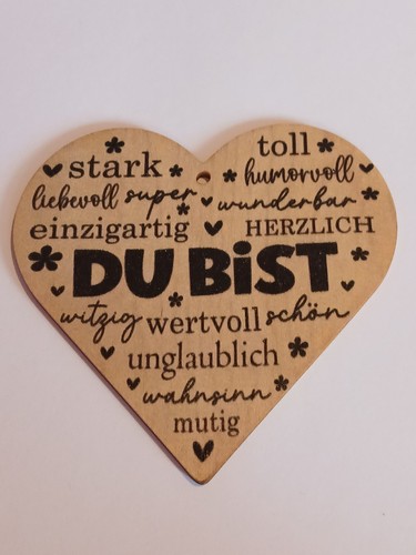 Holzschild mit spruch neu - holzschild,