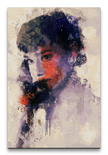 60x90cm audrey hepburn - 60x90cm,