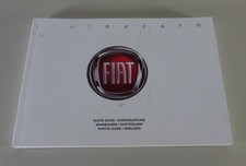 Kurz - Betriebsanleitung / Handbuch / Kurzanleitung Fiat Ducato III von 06/2022