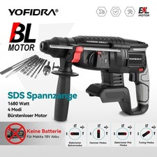 SDS PLUS Akku Bohrhammer Elektro Bohrmaschine Schlagbohrmaschine Für Makita18V 