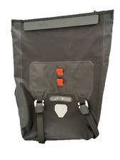 Ortlieb Gravel Fahrradtasche Wasserabweisend, Orange Schwarz, 11L