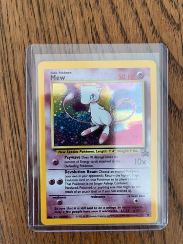 Pokemon mew blackstar promo - blackstar,