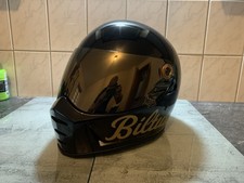 Motorradhelm Biltwell Lane Splitter Schwarz Gold Gr. XL