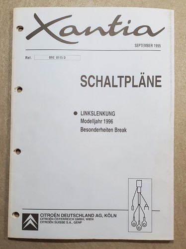 Citroen xantia schaltpläne - xantia,