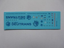TTauta Spur TT Set Decals DDR