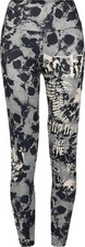 Rock Rebel by EMP Damen schwarz/graue Leggings mit großem Muster