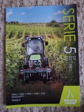 Deutz-Fahr Serie 5DF  DS DV PRO Prospekt Traktor Schlepper