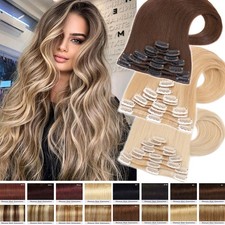 Ombre 100% Echthaar Clip In