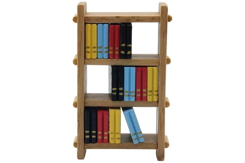 Dolls house bücherregal mit - dolls,