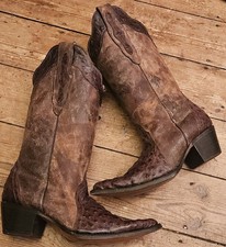 Buitre braune Leder Vintage