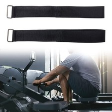 2 Stück Rudergerät Fußschlaufen Fitnessgeräte Für Workout Indoor Gym