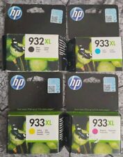 4 x Original HP 932XL Schwarz