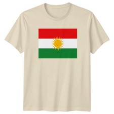 T-Shirt Kurdistan Flagge
