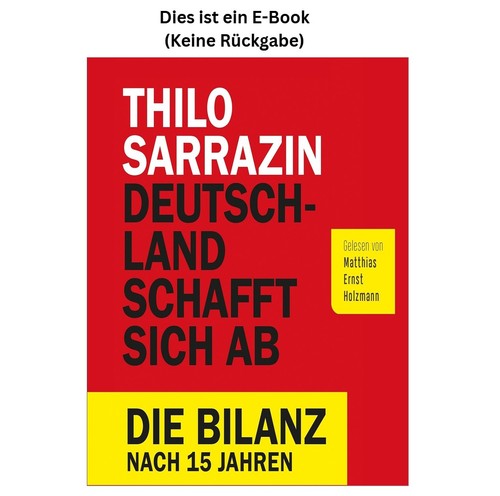 Thilo sarrazin deutschland - thilo,