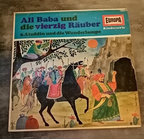 Vinyl hörspiel ali - ali, baba