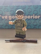 UNITED BRICKS WW2 LEGO CUSTOM US ARMY MINIFIGUR