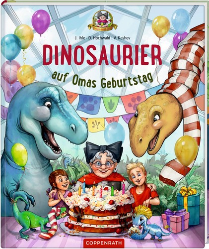 Dinosaurier auf omas - dinosaurier,