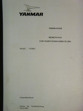 627-13 Yanmar Vio 80U Bedienungsanleitung Wartungsanleitung service manual