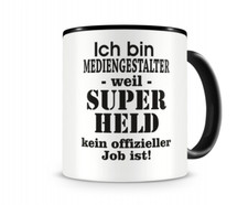 Ich bin mediengestalter tasse - bin,