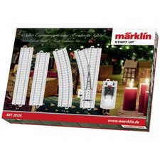 H0 Märklin C-Gleis (mit Bettung) 20124 Gerades Gleis, Gebogenes Gleis, Weiche,