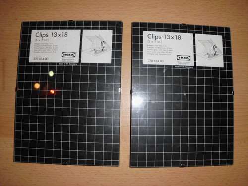 Zwei fotorahmen ikea clips - fotorahmen,