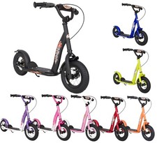 STAR SCOOTER Kinder City Roller Luftreifen ab 5 Jahre Tret Kick Scooter 10 Zoll