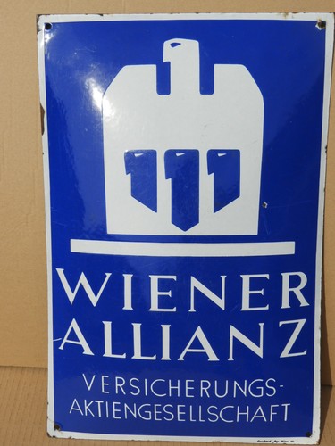 50x33cm wiener allianz - wiener,