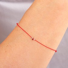 Chakra Band Granat - Wurzelchakra (Rot)