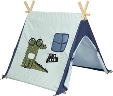 Spielzelt SO COOL Jungen Krokodil - Kinderzelt für innen Spielhaus 106x101x106cm