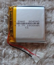 Lipo Akku 3,7V 1800mAh Li-Ion