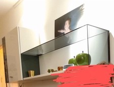 Vitrine Hülsta now!14 mit Wandboard 