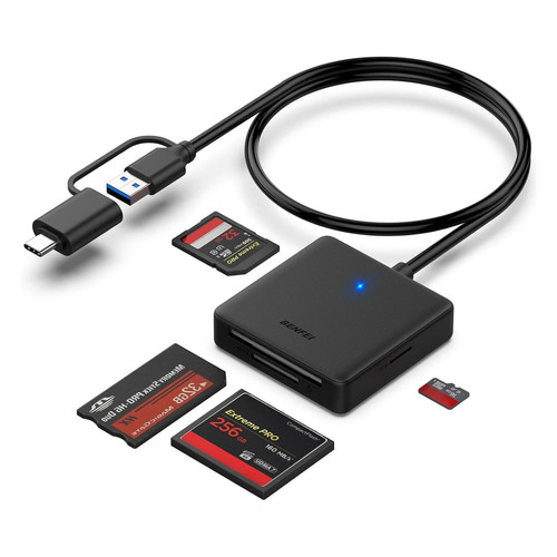 Memory card reader usb - 4-in-1,
